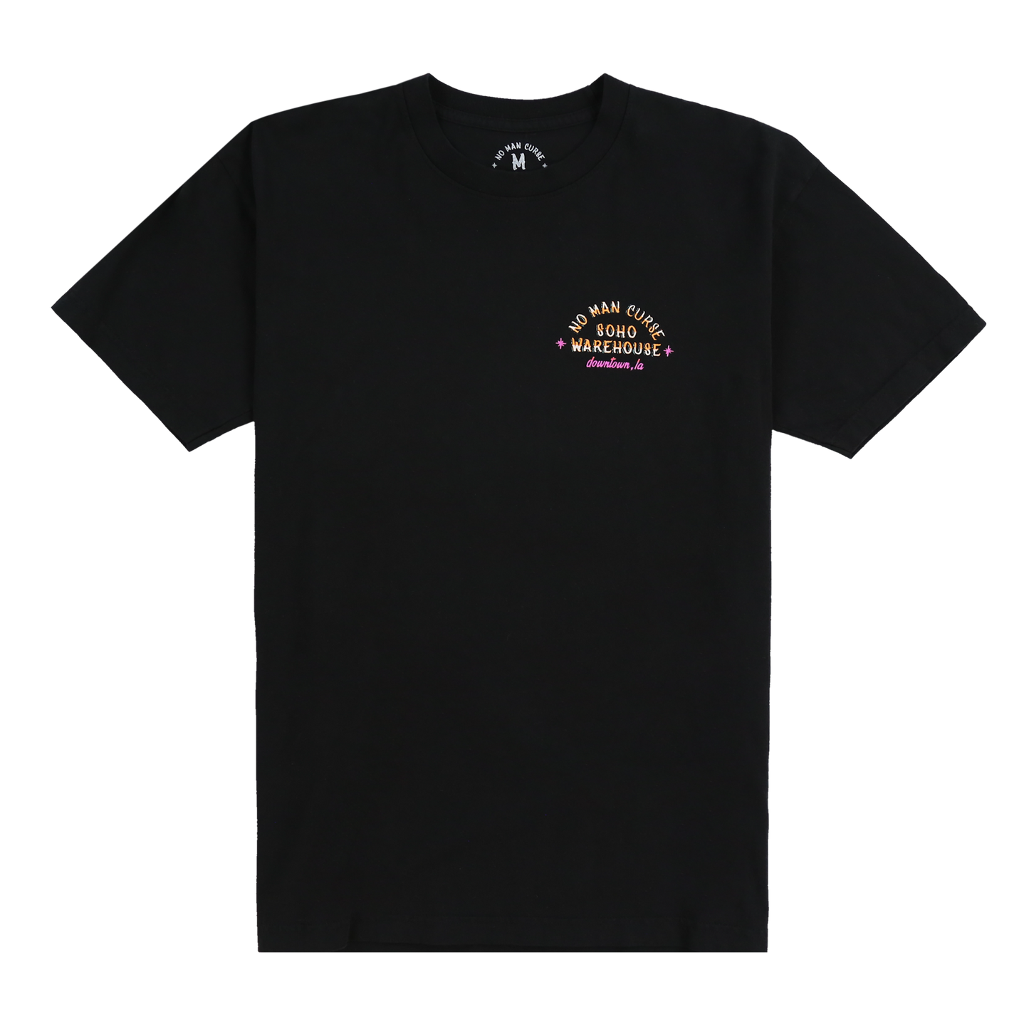 Original No Man T-Shirt - Jet Black