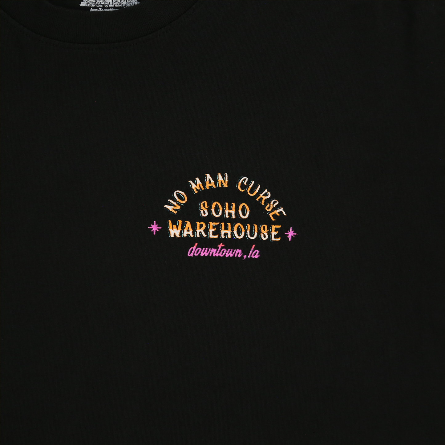 Original No Man T-Shirt - Jet Black